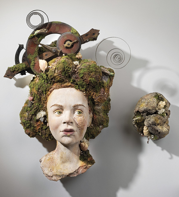 2 Kirsten Stingle’s Odyssey of Belonging, 21 in. (53 cm) in height, ceramic.