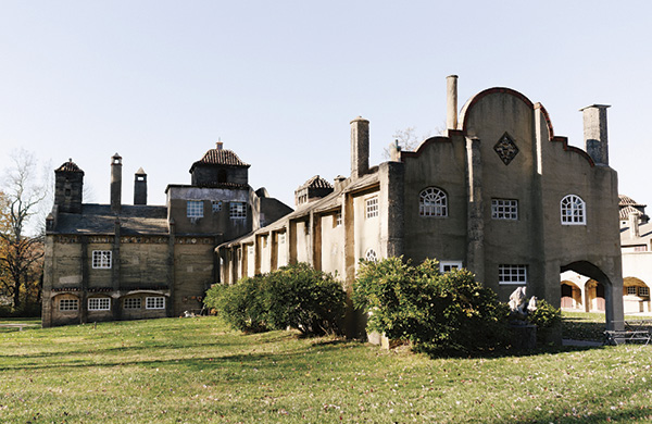 4 Exterior view of the Moravian Pottery and Tile Works. Photo: Bridge Street Creative.