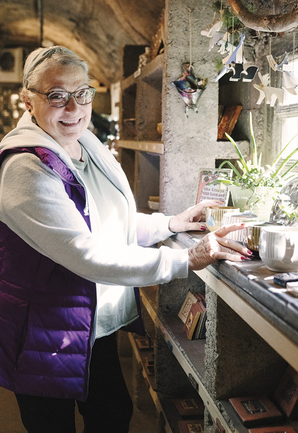 16 Kathy Hierholzer greets customers and manages sales at the Tileworks of Bucks County. Photo: Bridge Street Creative.