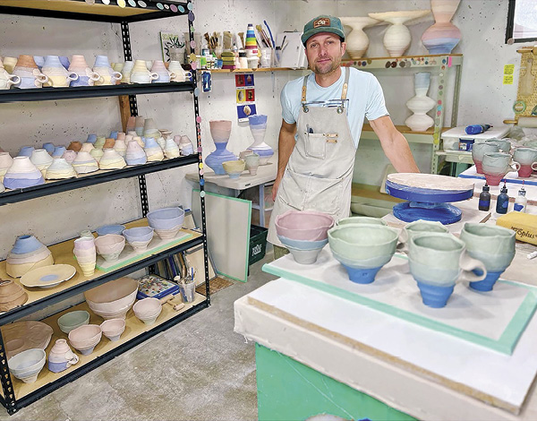 3 D’Onofrio in the studio in Fort Collins, Colorado, 2023.