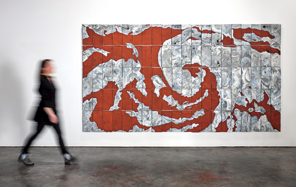 Finished installation by Kala Stein.