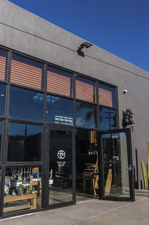 1 The front entrance to Tao of Clay, 1012 Sicard St, features a handmade ceramic sign by Josh Herman Ceramics.