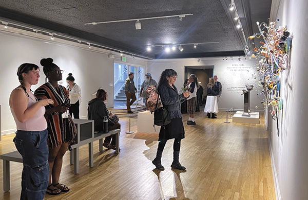 1 Installation view of “Rebel Girl: You Are the Queen of My World.”