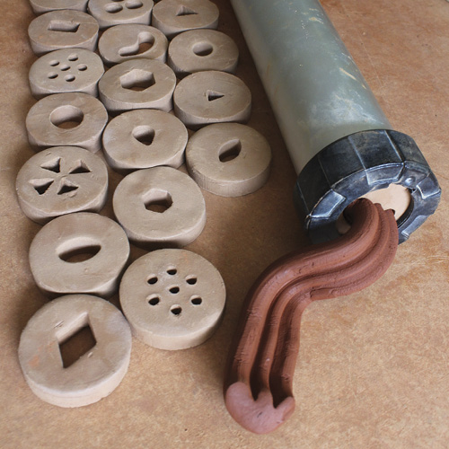 Tips and Tools: Clay Extruder Dies by Margaret Kinkeade article thumbnail