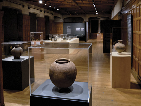 2 Installation view of “Body Vessel Clay” at Two Temple Place, 2022. Copyright Two Temple Place. Photo: Amit Lennon.