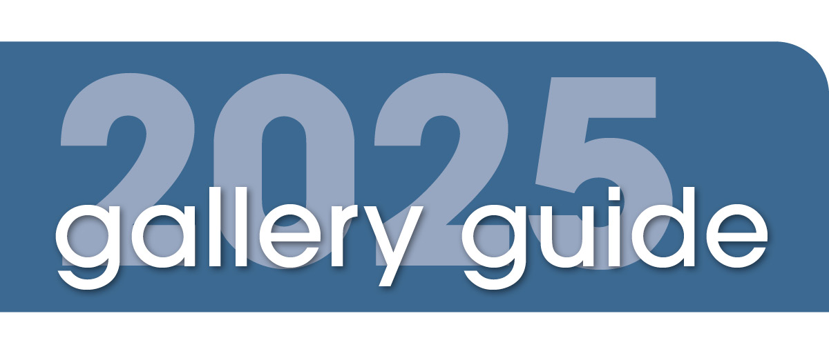 2025 Gallery Guide page banner