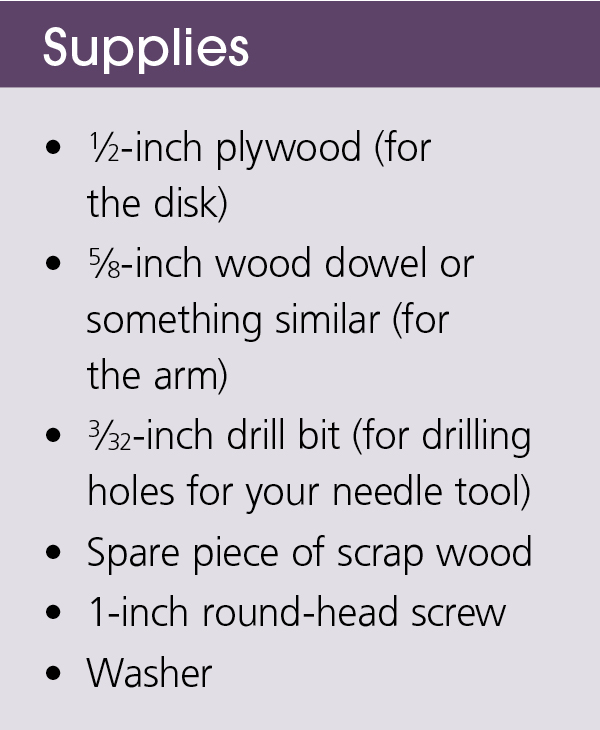 Clay Compass Tool: Supplies sidebar