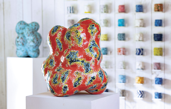 1 Kadri Pärnamets’ “Muraka” (installation view).