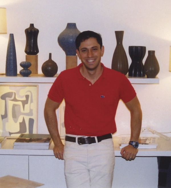 3 Jonathan in his first store in Soho, New York, circa 1998.