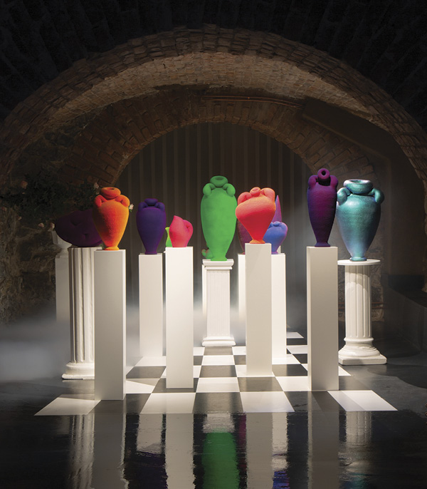 5 Maxwell Mustardo’s Quasi-Neoclassical-ish, installation view at Odem Atelier, Stockholm, 2022. Photo: Nikodem Calcyznski.