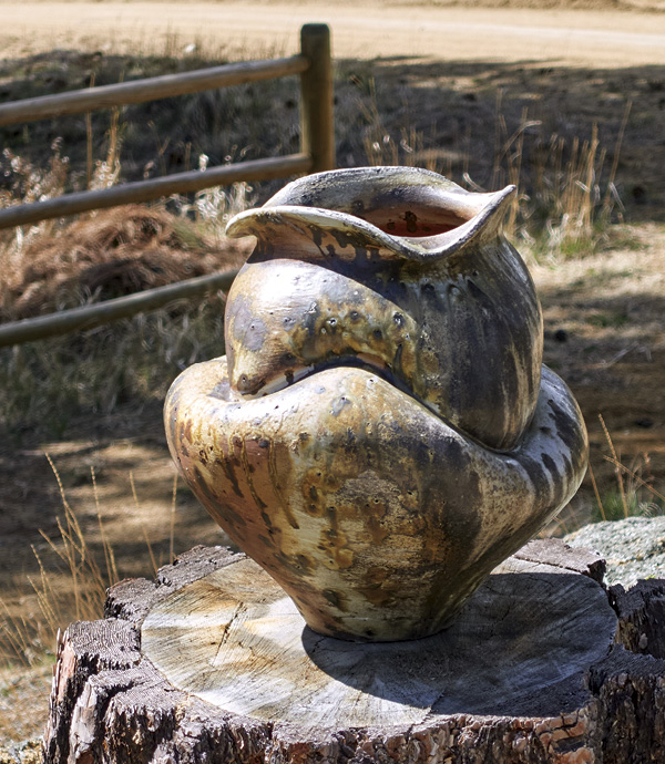 10 Perry Haas’ wood-fired vase.