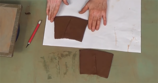 How to Make Templates for Slab Building a Mug