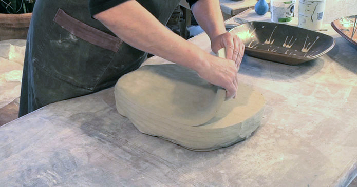 Slab Roller - How a Pottery Clay Roller is Used