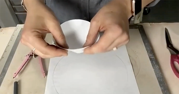 How to Make a Template for a Slab-built Wobble Vase