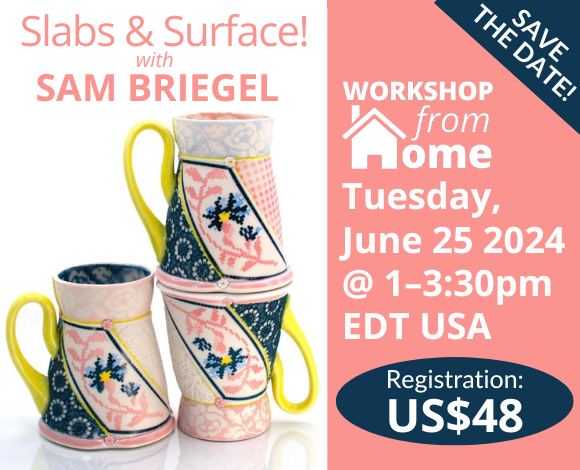 Image advertising Sam Briegel's Workshop from Home webinar