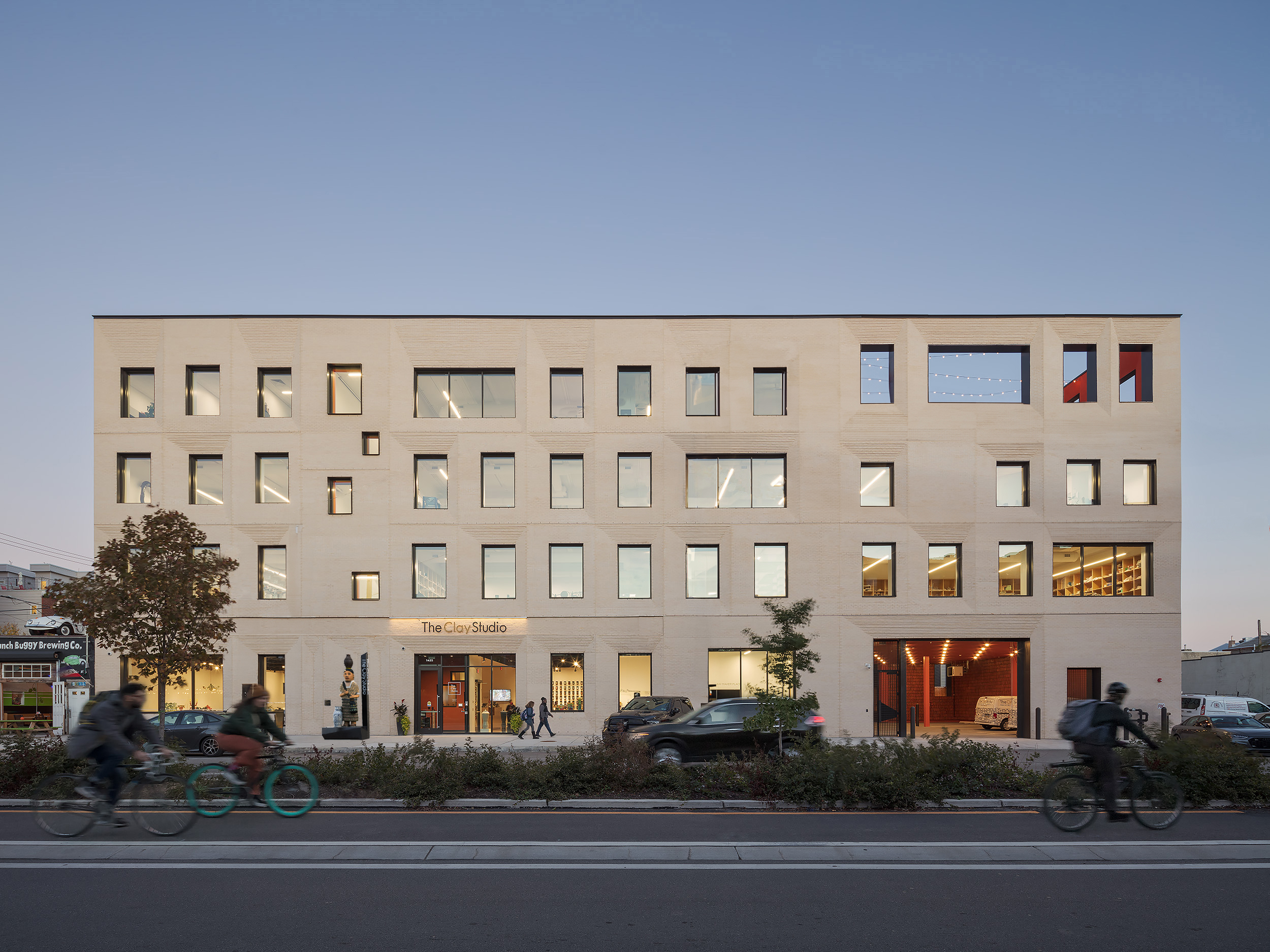 Photo of the Clay Studio Building in Philadelphia, Pennsylvania