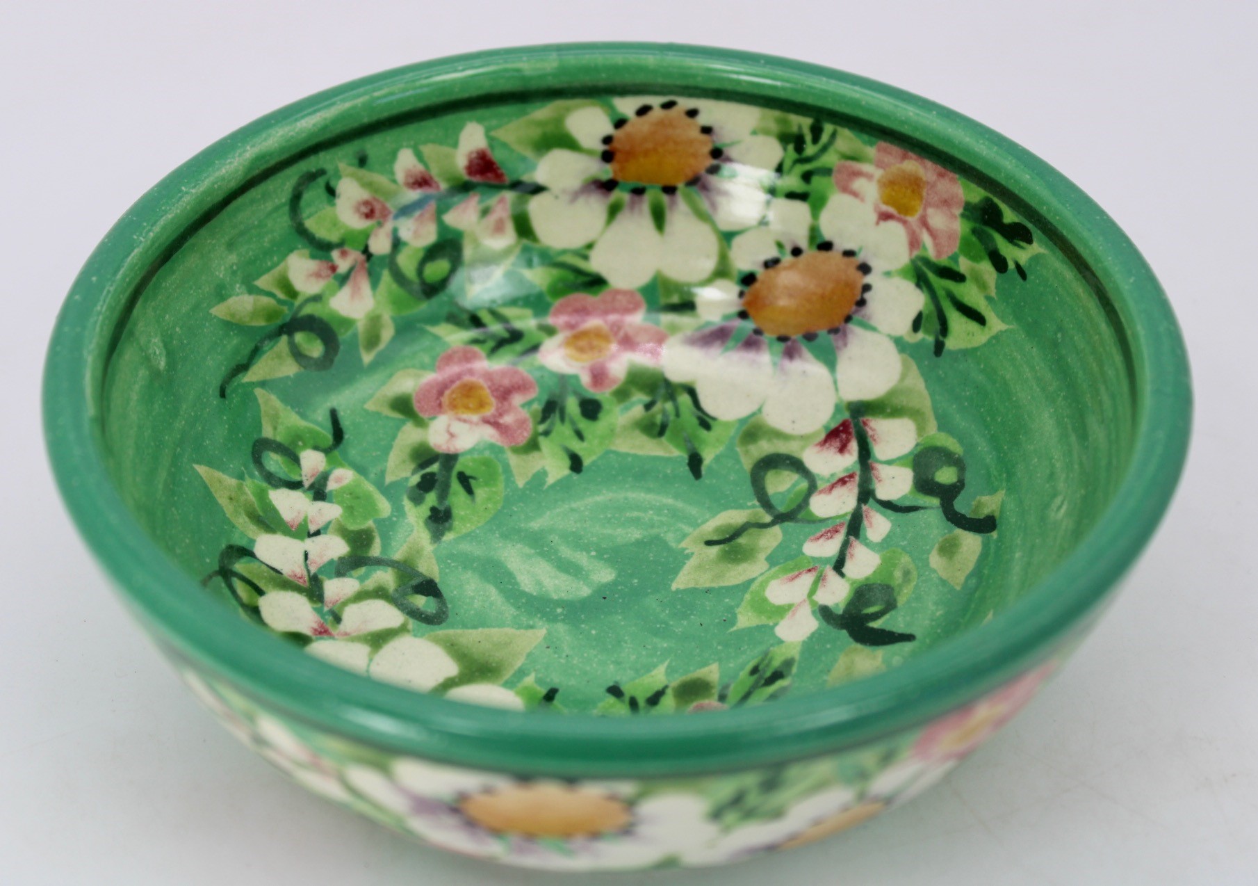 Sandy Kreyer’s bowl, 5½ in. (14 cm) in diameter, porcelain, fired to 2300 °F, lead free, food safe, dishwasher safe, microwave safe, 2021.