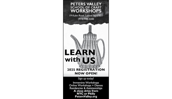 Peters Valley School of Craft ad