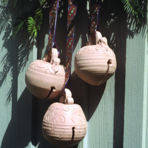 Tis the Season: Making Clay Jingle Bells by Marj Peeler with demonstration by Sue Wagoner