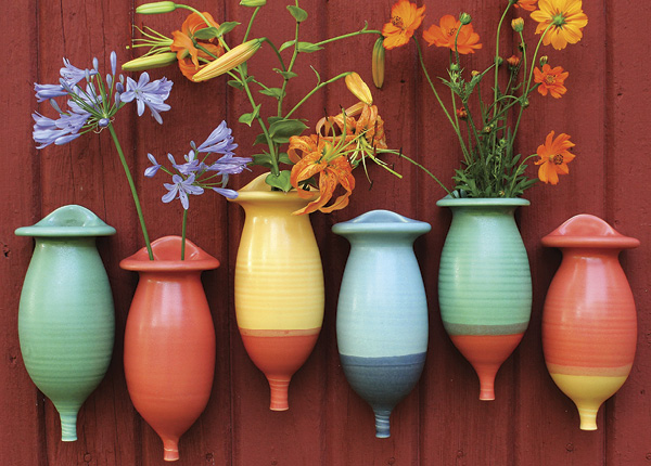 Sarah Gelsanliter's wall pockets