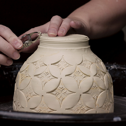 Tufted Butter Dish by Charlotte Grenier article thumbnail