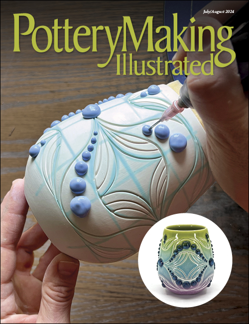 July/August 2024 Pottery Making Illlustrated cover