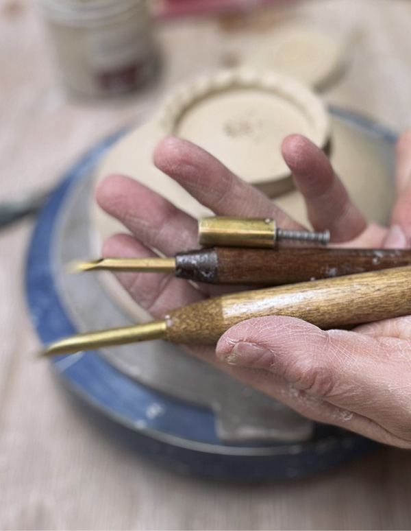 9 Consider using different sizes of hole punches to make the bowl perforations.