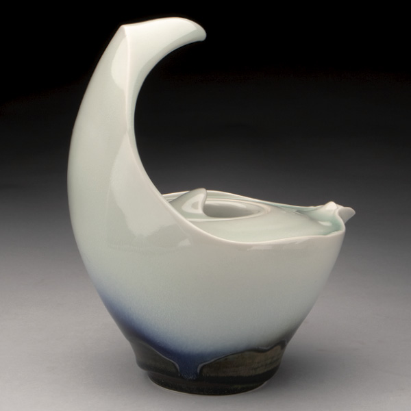 Noel Bailey's Wave Teapot with Infuser, 8½ in. (21.6 cm) in height.