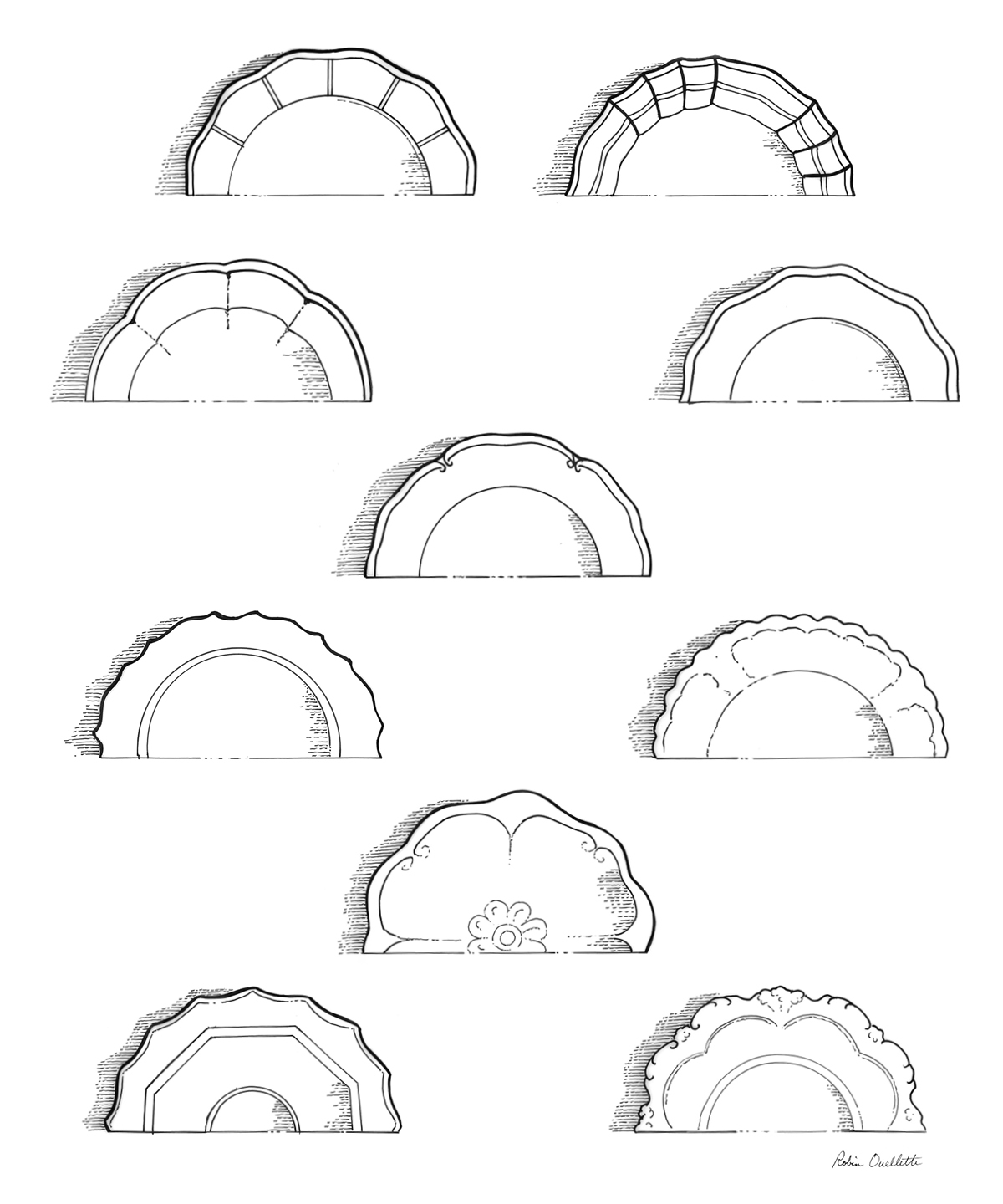 Pottery Illustrated: Plate Rims by Robin Ouellette.