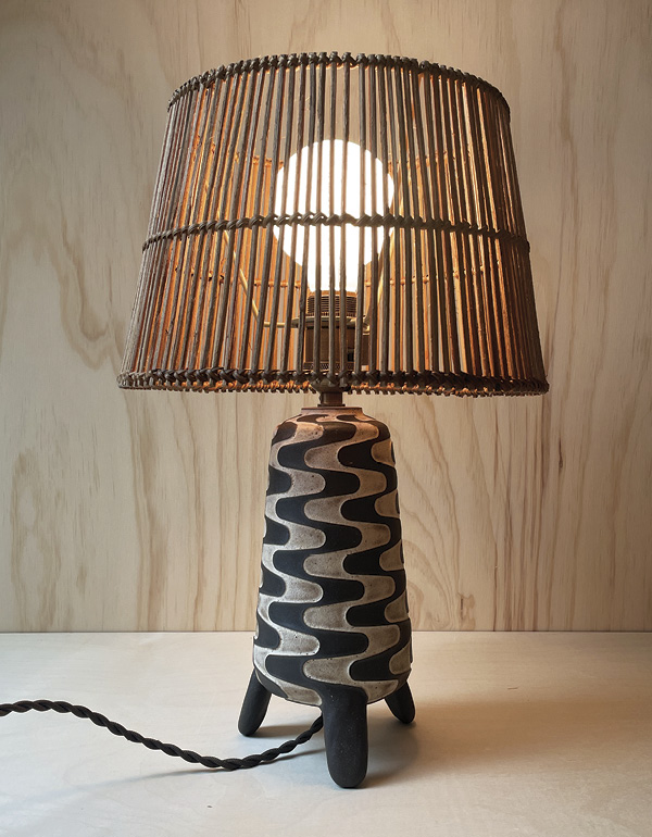 Finished lamp by Brenton Duhan