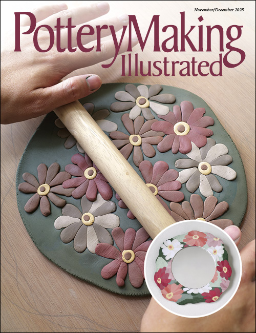 November/December 2025 Pottery Making Illustrated front cover