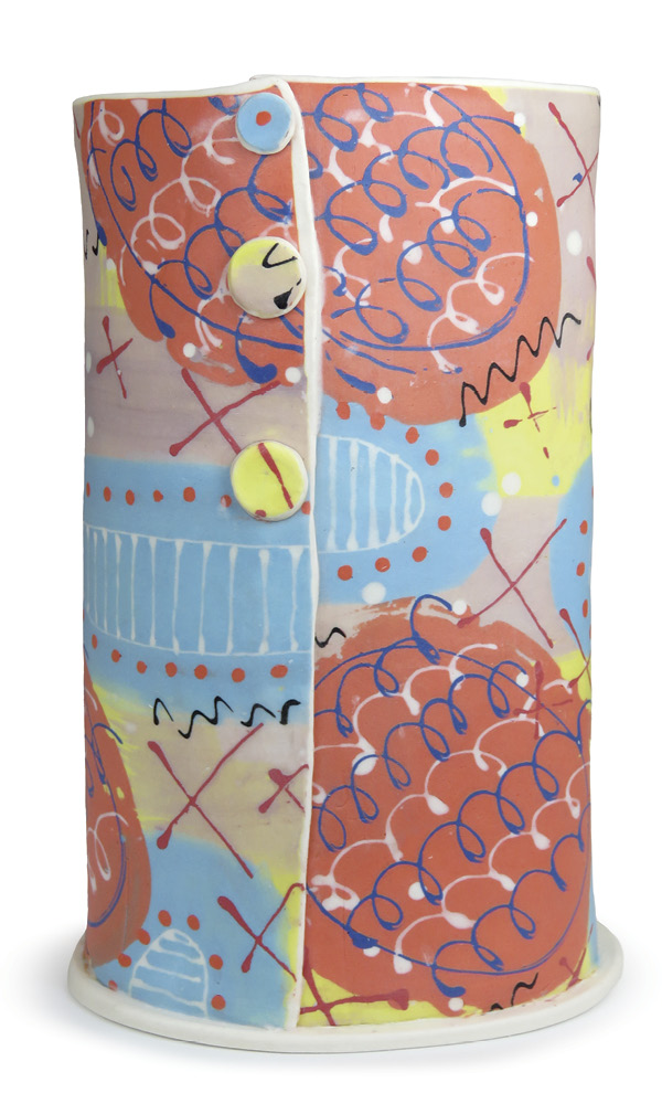 Donna Bloye's finished vessel.