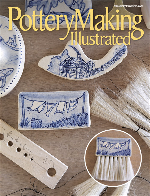 Pottery Making Illustrated November/December 2026 front cover