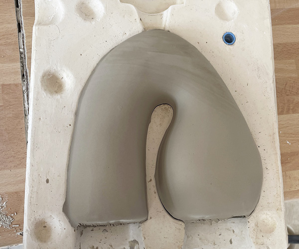 5 You can open the mold once the form is firm enough not to collapse in on itself.