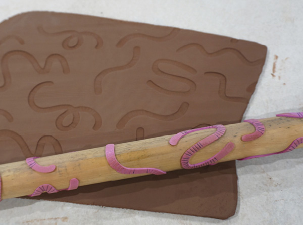 5 Simple custom texture: inexpensive materials, quick results.