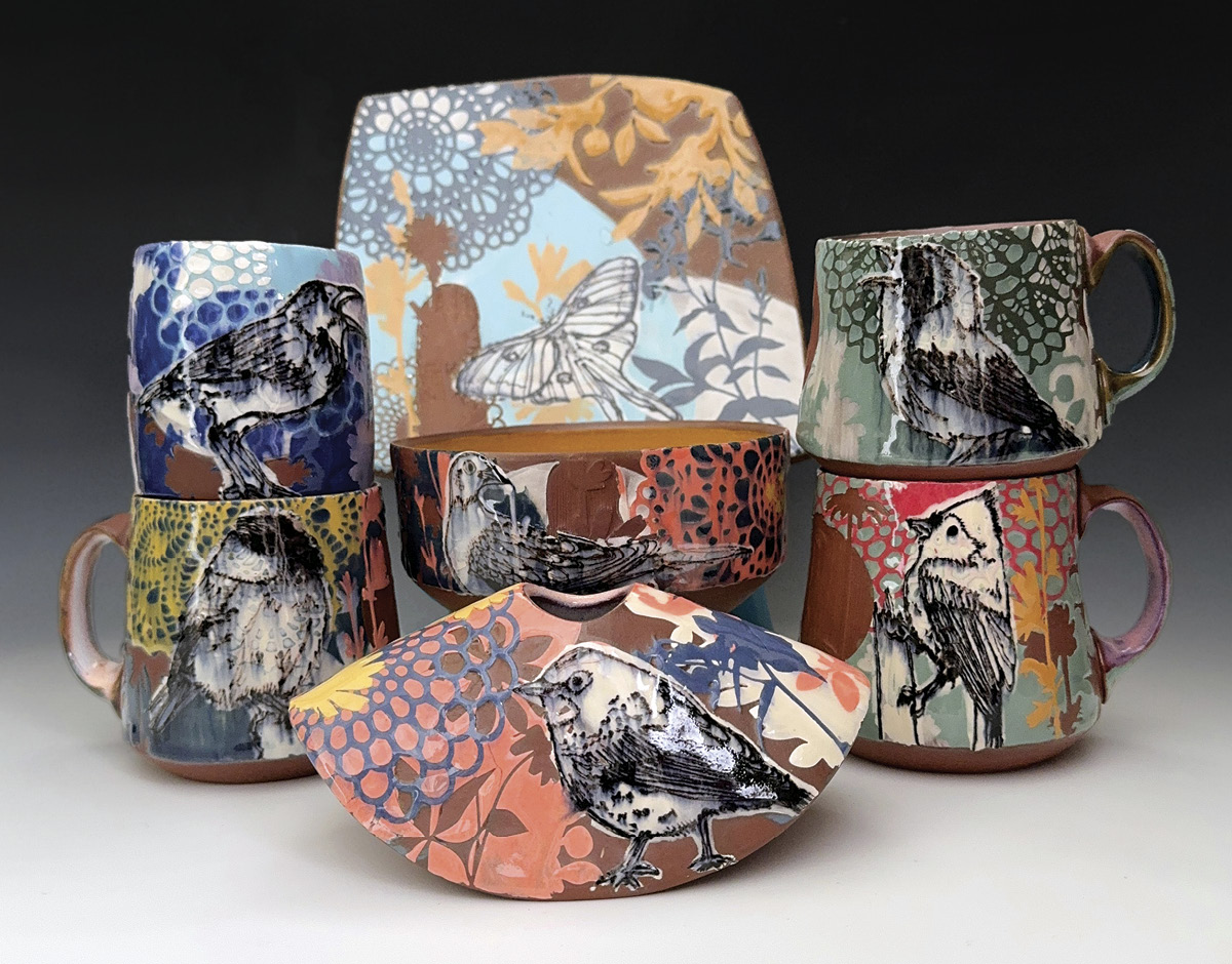 イギリスヴィンテージ Rye Pottery Wally Cole氏ハンドメイド