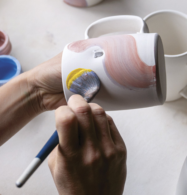 4 After the top color, the rest depends on the angle and pressure of the stroke.