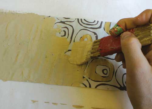 Slip and Stick: How to Use Stained Slips and Newsprint to Make