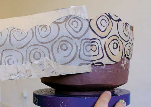 Surface Decoration using Underglaze and Slip Transfers 