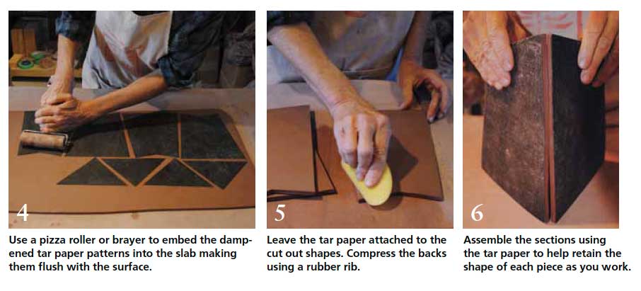 how to use tar paper