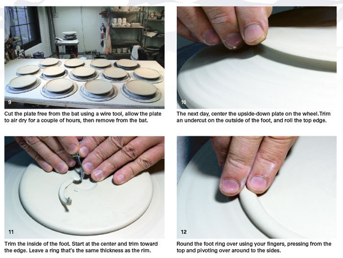 How To Make Ceramic Plates In Multiples - Tips For Making Lots Of Plates!