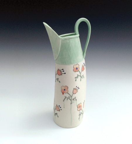 Josie Jurczenia’s sprig dot pitcher.