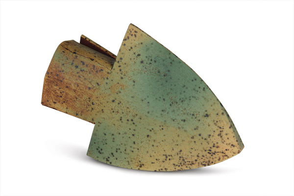 Ploughshare, 21½ in. (55 cm) in length, handbuilt stoneware, fired to 2336°F (1280°C), 2014.