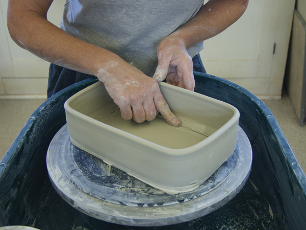 handmade pottery baking dishes