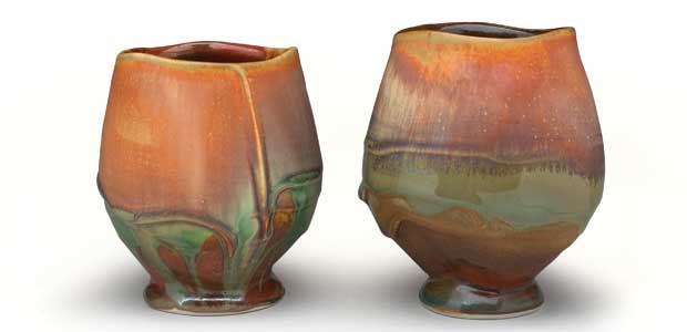 Glazing and Firing Techniques for Atmospheric-like Effects in an Electric Kiln