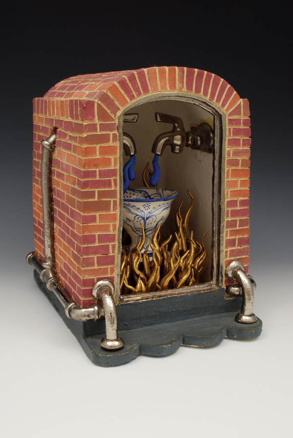 2 Patti Warashina’s Cooling Kiln #2, 1970. This is my favorite piece in the collection because it was my first introduction to her work and because of the humor in the piece, which is present in much of her work.