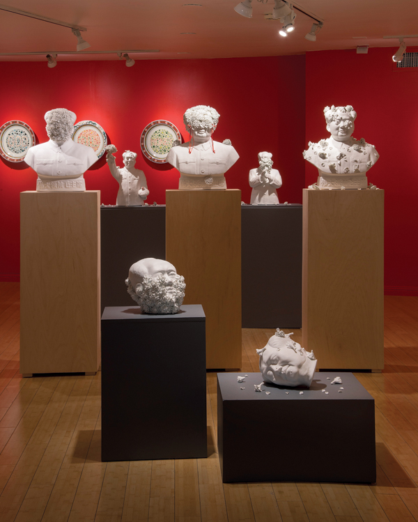 4 Made in China, installation view, Craft and Folk Art Museum (CAFAM), Los Angeles, California, 2016.