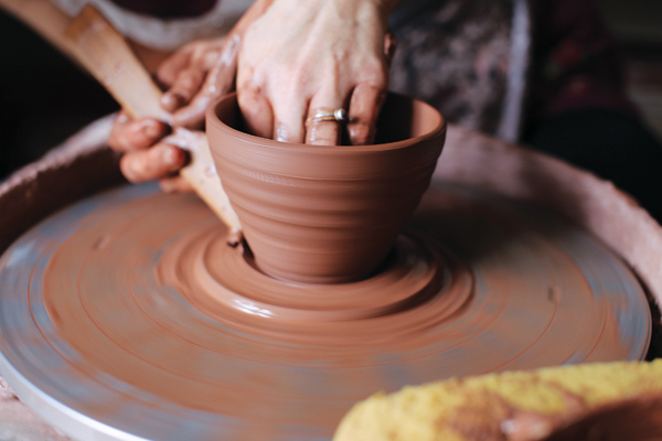 Pour Over Coffee Set in White Glaze Ceramic Pour Over 