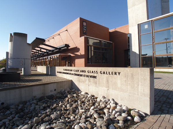 6 Exterior of the Canadian Clay and Glass Gallery.