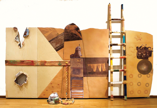 6 Robert Rauschenberg, Toban sculpture, 1982. 